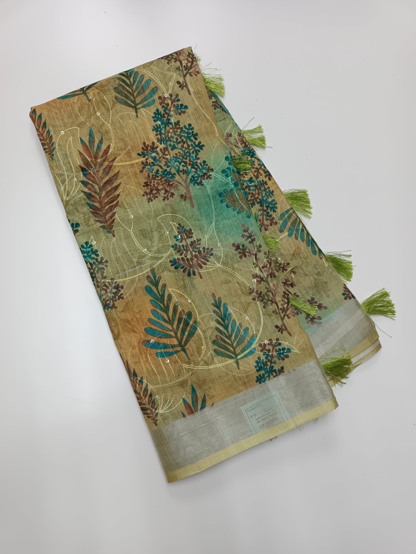 FANCY LENIN SAREE