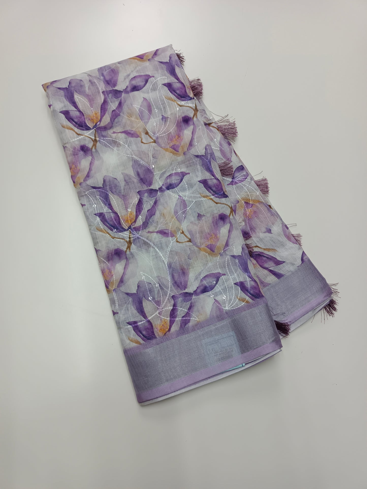 FANCY LENIN SAREE