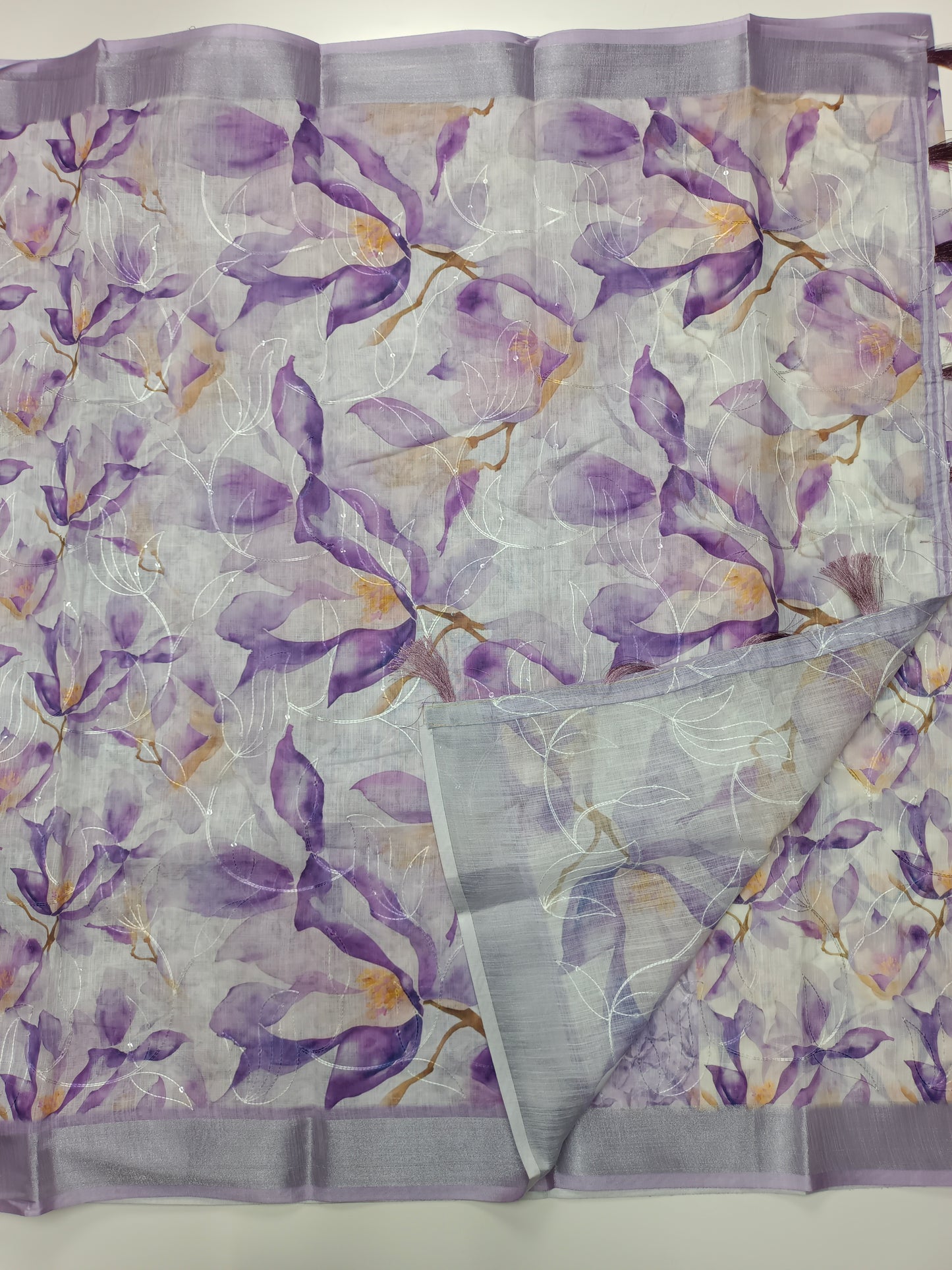 FANCY LENIN SAREE