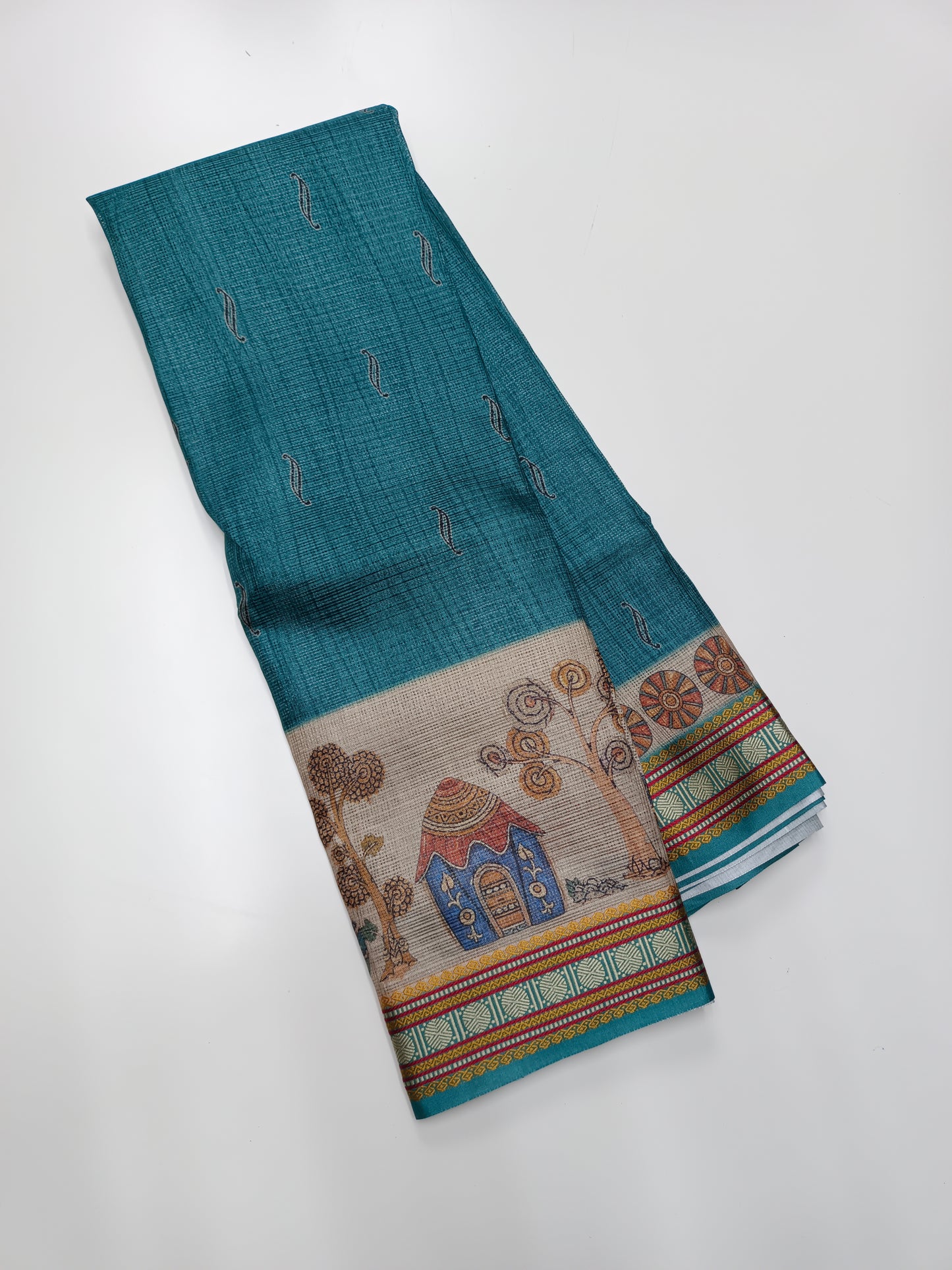 FANCY LENIN SAREE