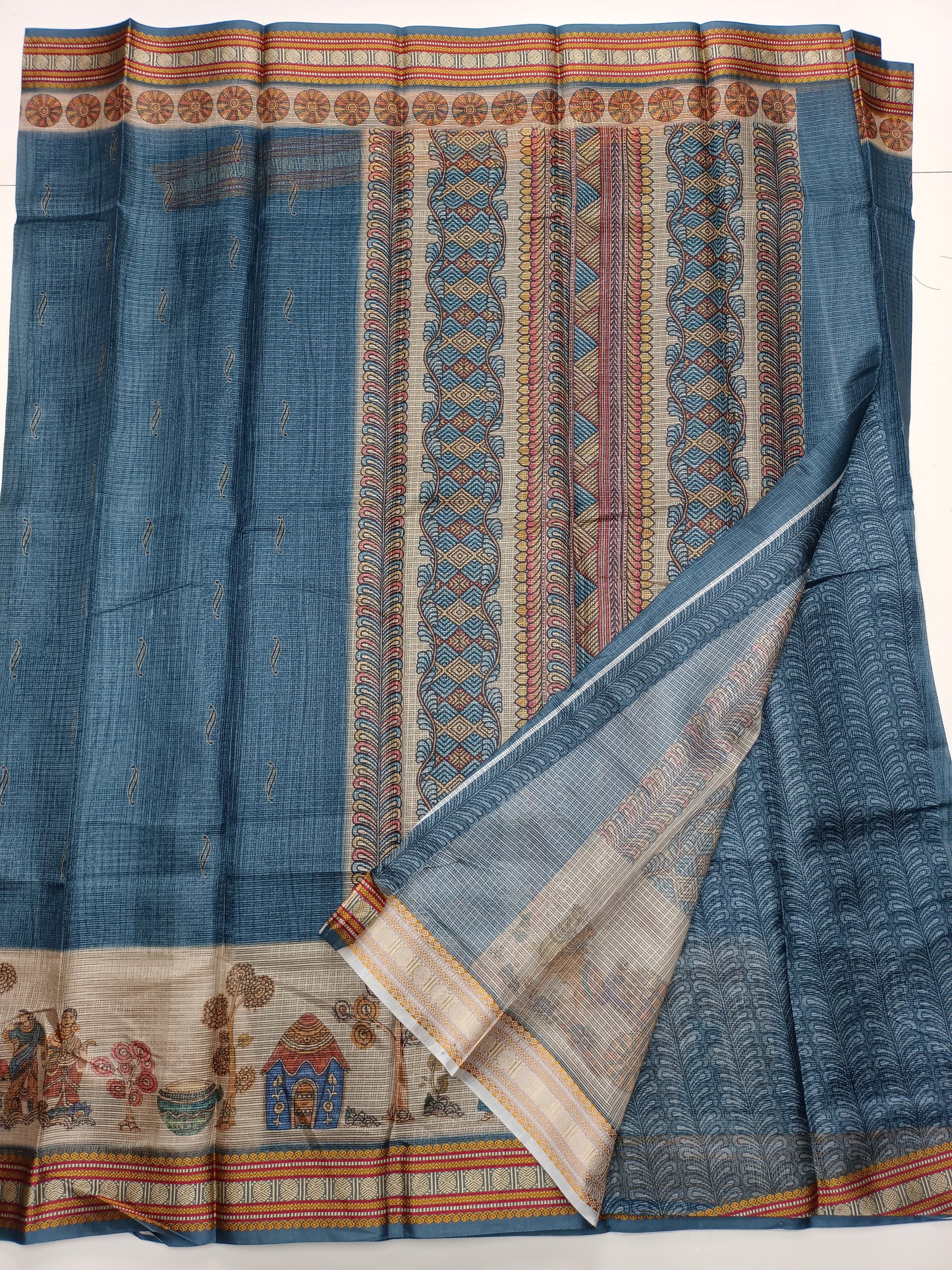 FANCY LENIN SAREE
