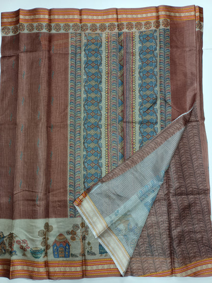 FANCY LENIN SAREE