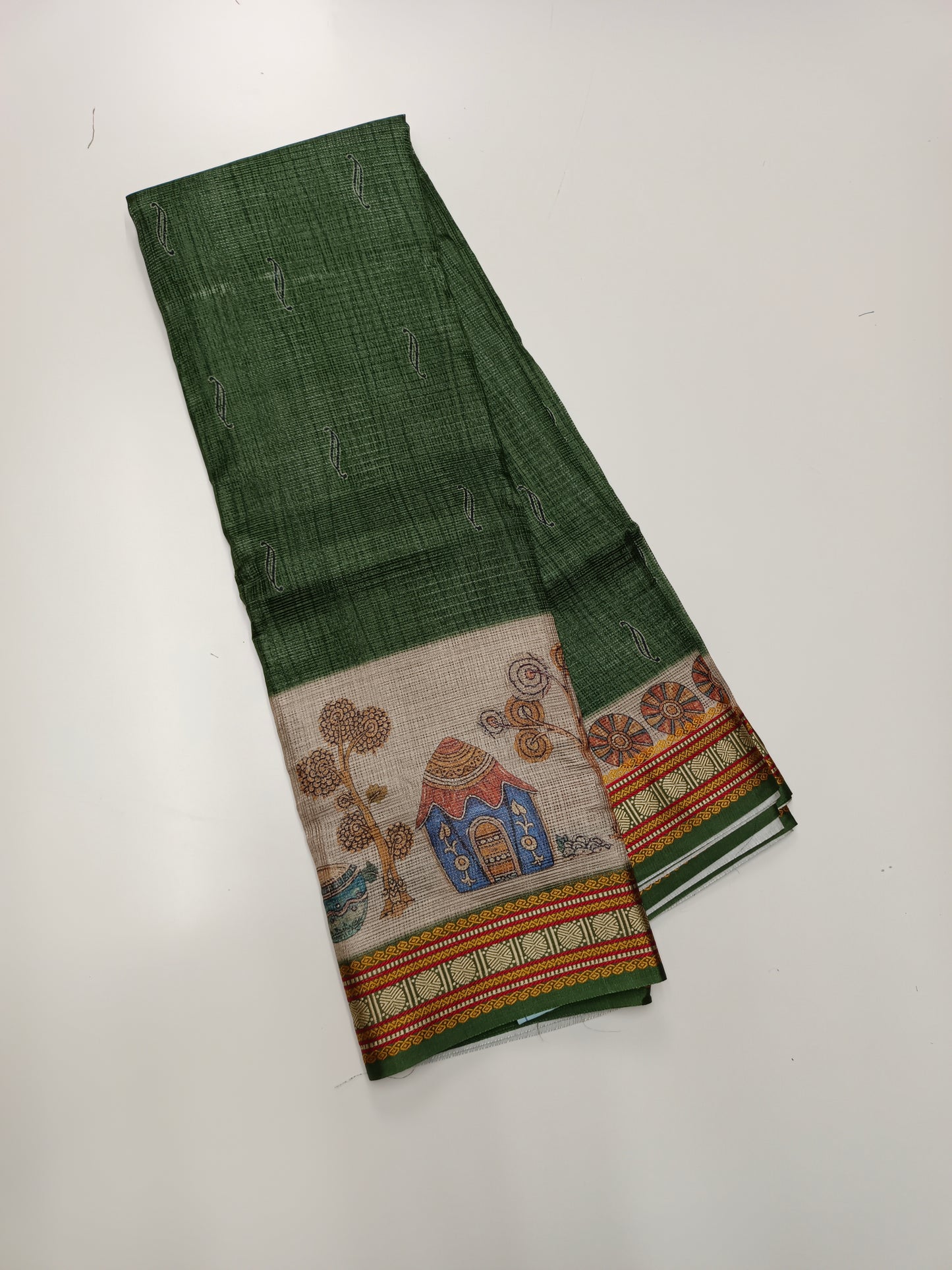 FANCY LENIN SAREE