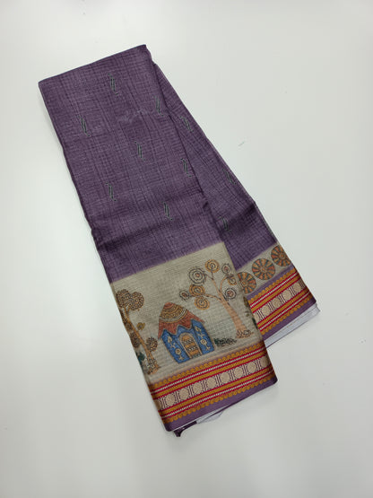 FANCY LENIN SAREE