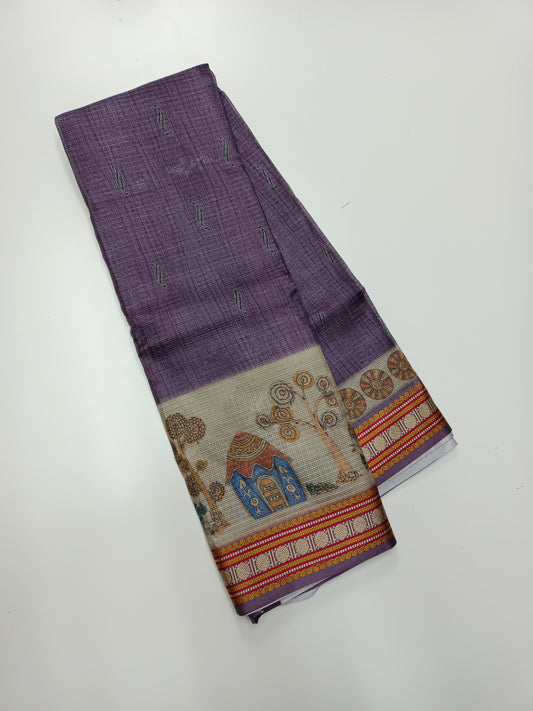 FANCY LENIN SAREE