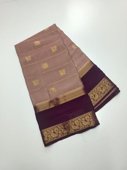 SEMI CREPE SILK SAREE