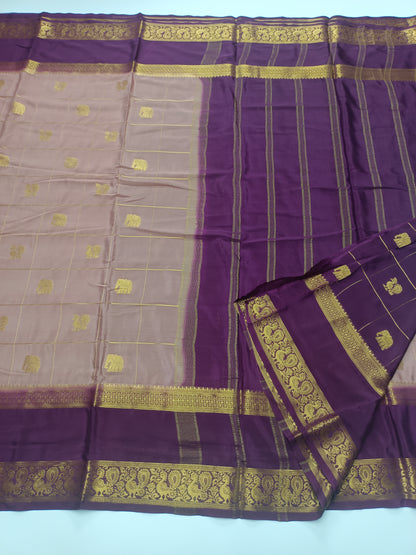 SEMI CREPE SILK SAREE