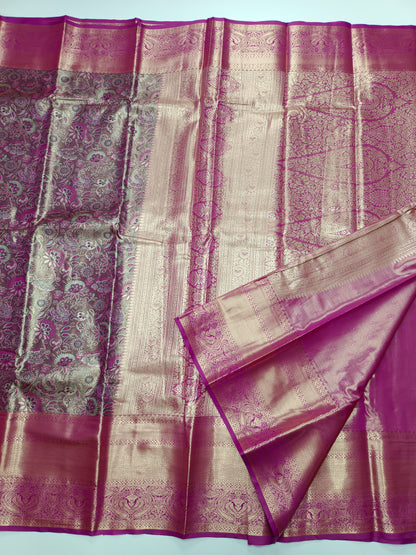 FANCY TISSUE BROCADE SAREE