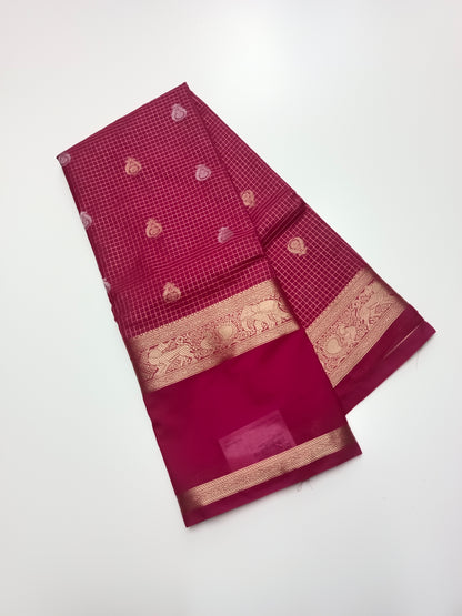 SEMI CREPE SILK SAREE