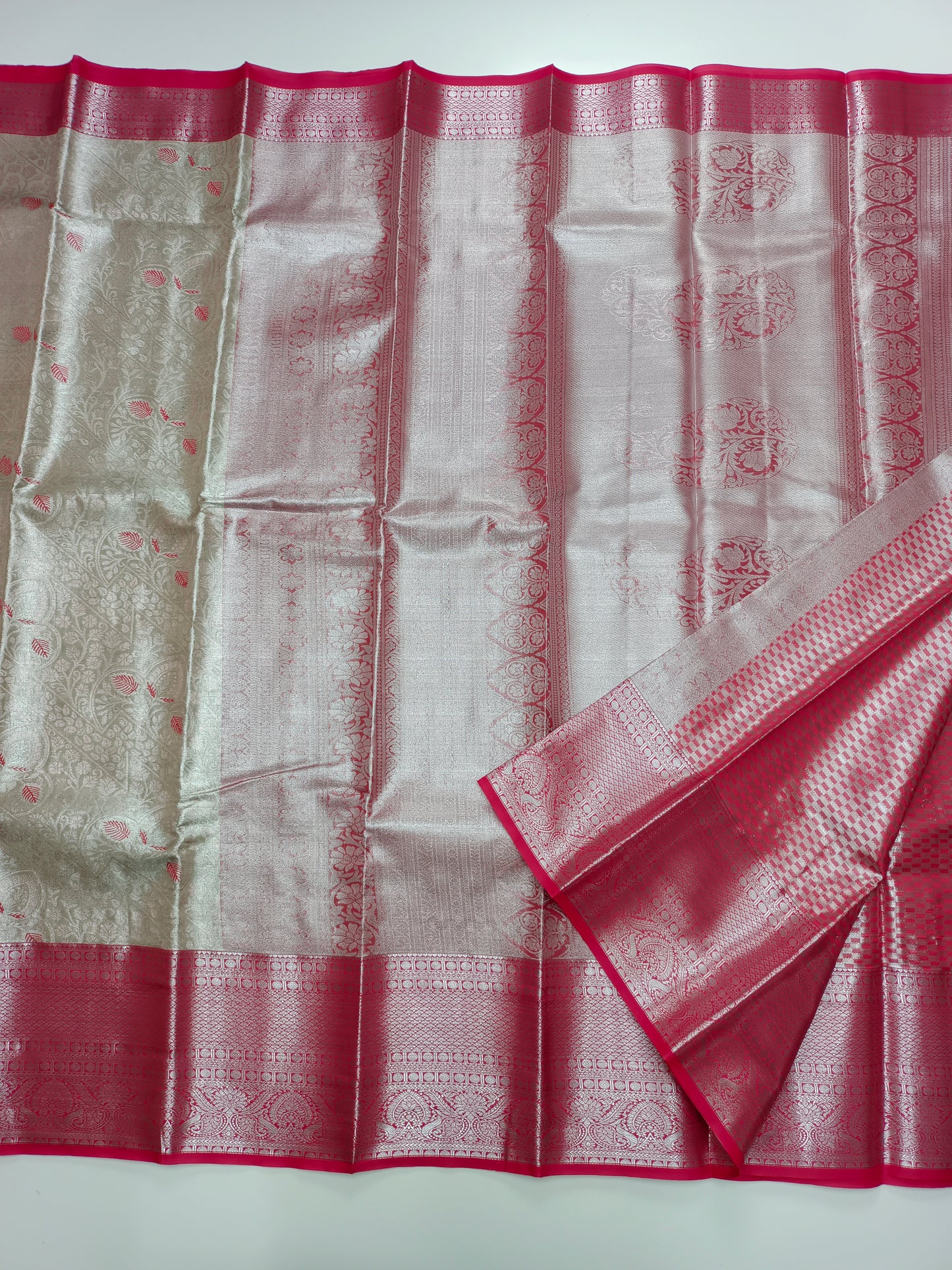 FANCY TISSUE BROCADE SAREE