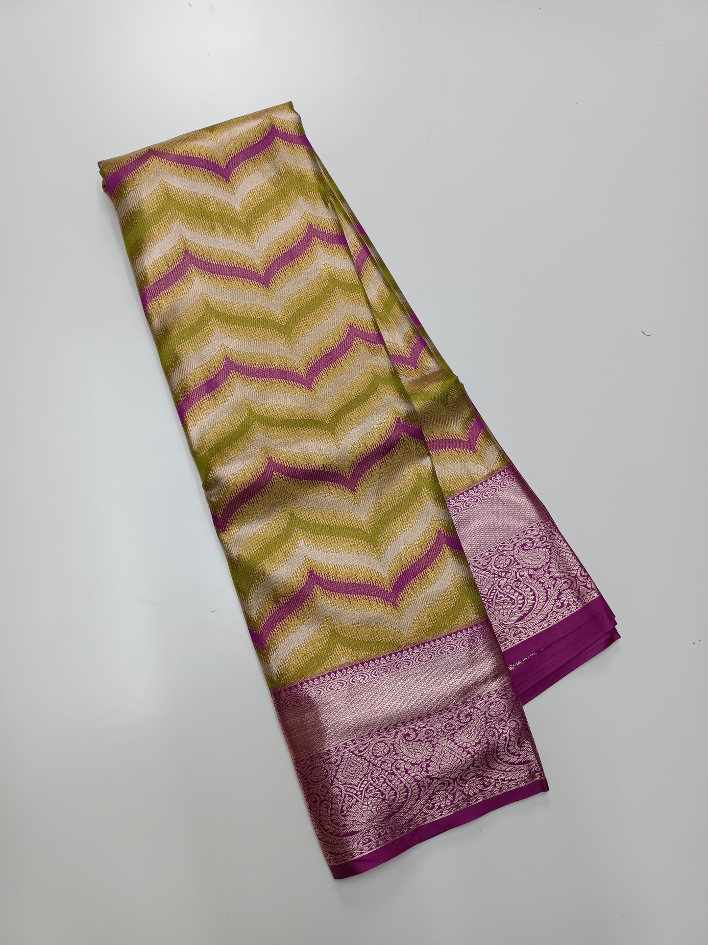 FANCY TISSUE BROCADE SAREE