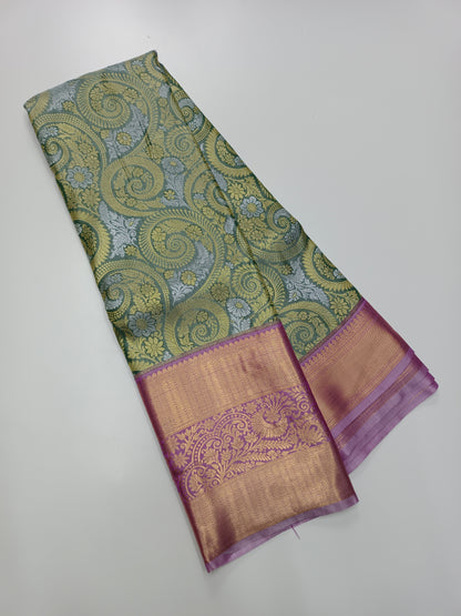FANCY TISSUE BROCADE SAREE