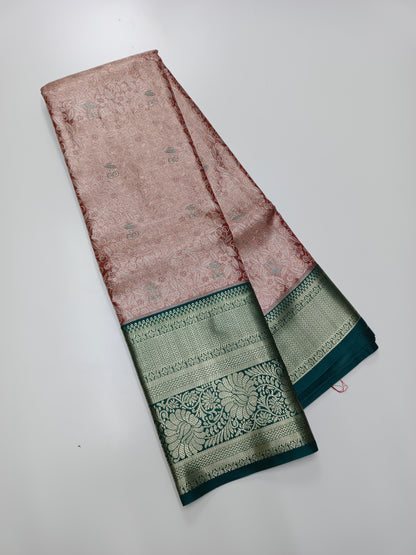 FANCY TISSUE BROCADE SAREE