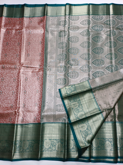 FANCY TISSUE BROCADE SAREE
