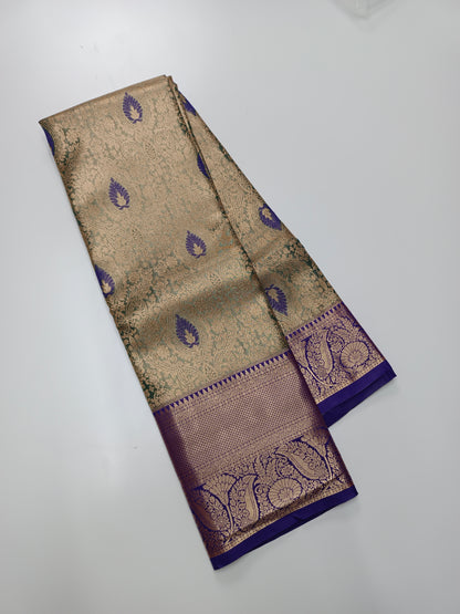 FANCY TISSUE BROCADE SAREE