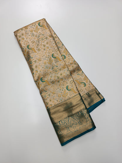 FANCY TISSUE BROCADE SAREE