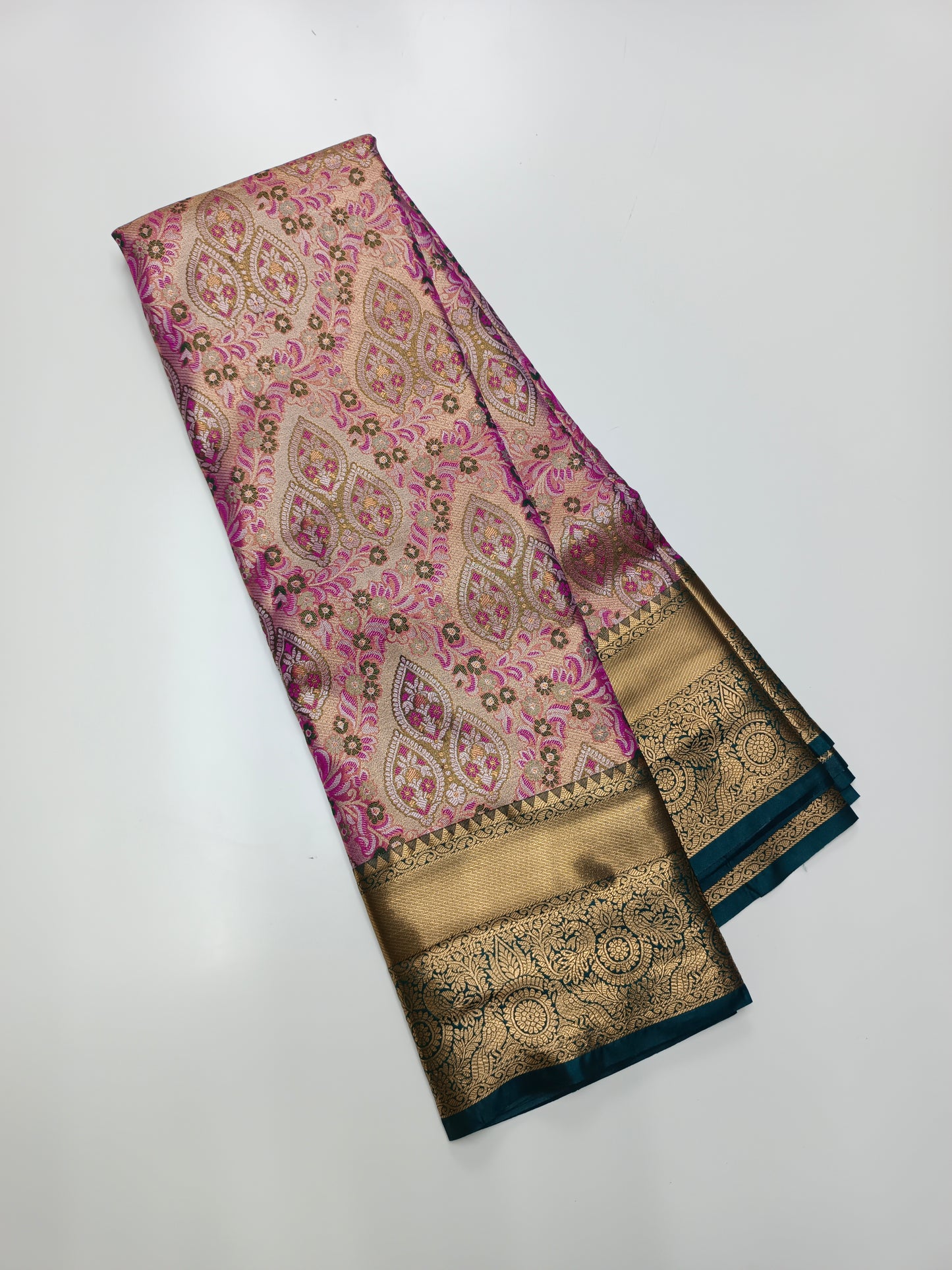 FANCY TISSUE BROCADE SAREE