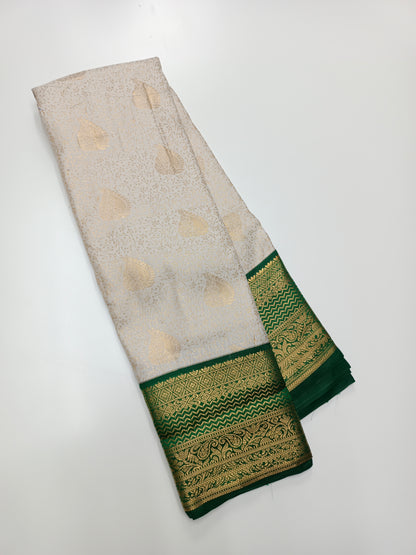 FANCY TISSUE BROCADE SAREE