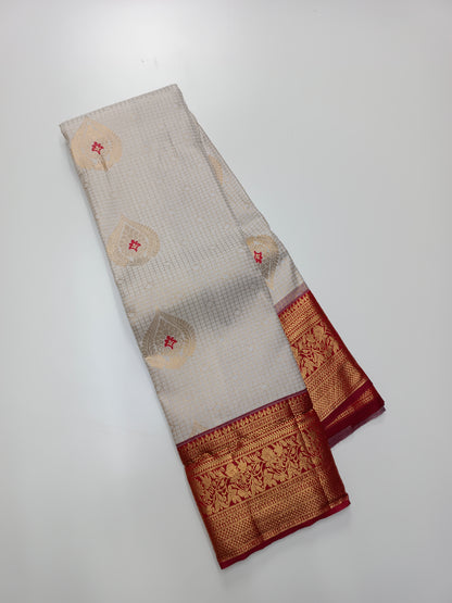 FANCY TISSUE BROCADE SAREE