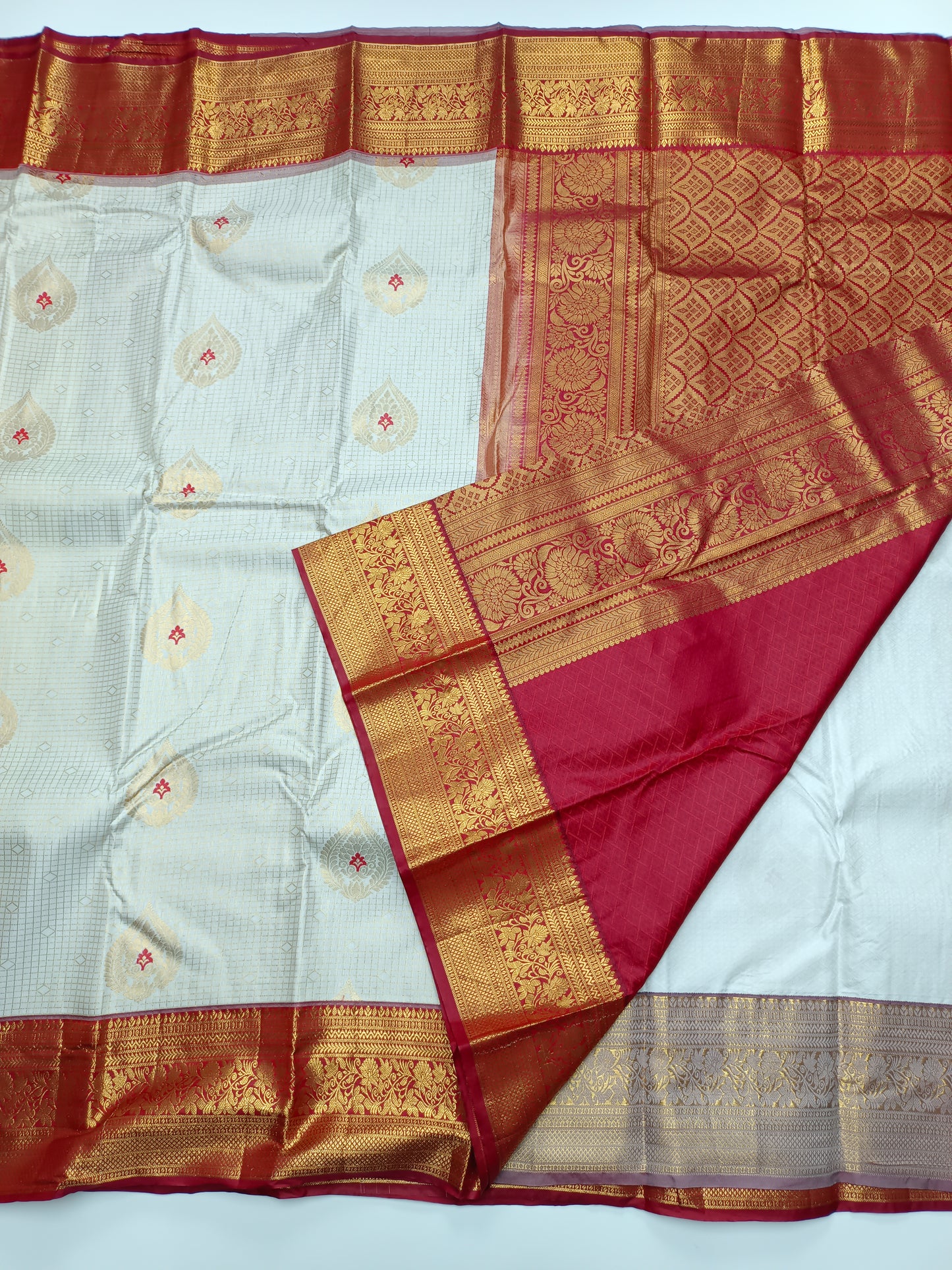 FANCY TISSUE BROCADE SAREE