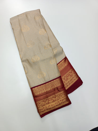 FANCY TISSUE BROCADE SAREE