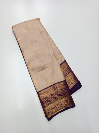 FANCY TISSUE BROCADE SAREE