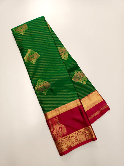 KANCHIPURAM SEMI SILK SAREE