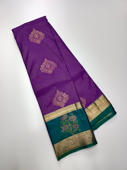 KANCHIPURAM SEMI SILK SAREE