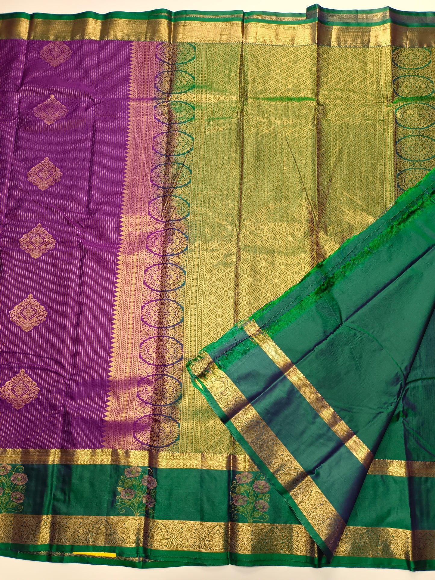 KANCHIPURAM SEMI SILK SAREE
