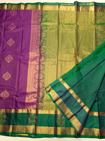 KANCHIPURAM SEMI SILK SAREE