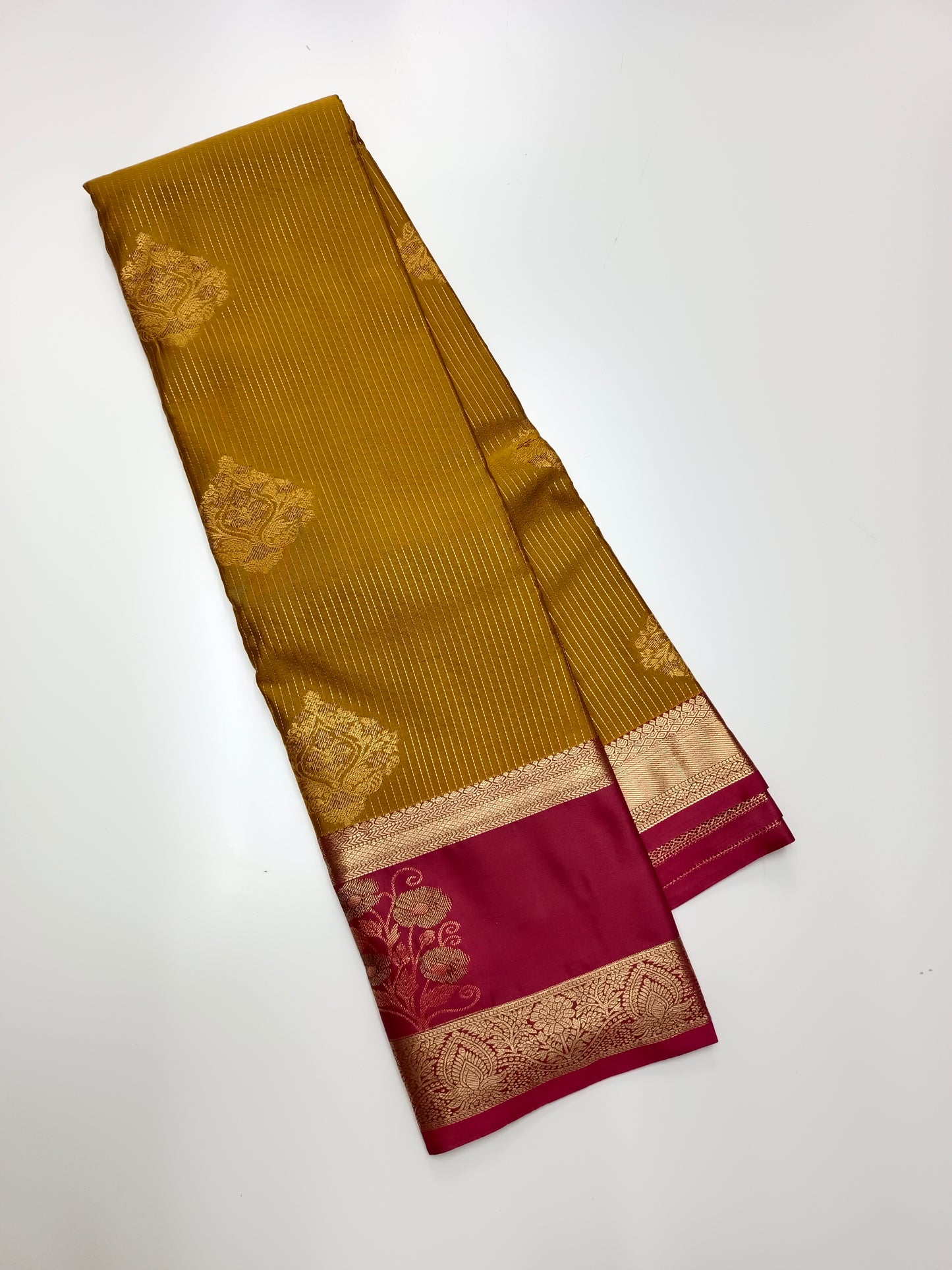 KANCHIPURAM SEMI SILK SAREE