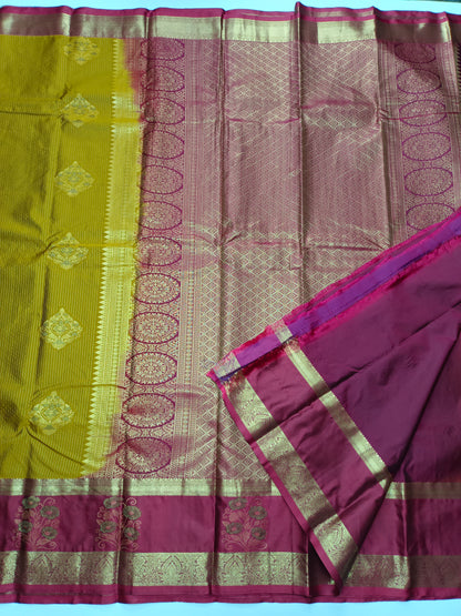 KANCHIPURAM SEMI SILK SAREE