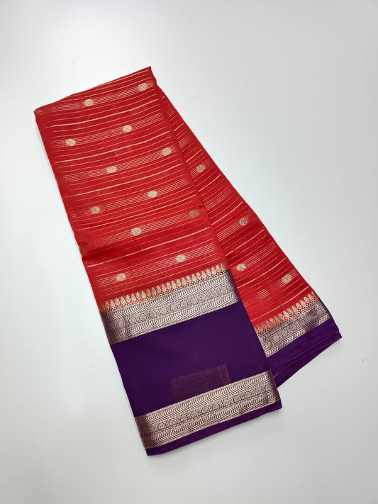 FANCY ASSAM SILK SAREE