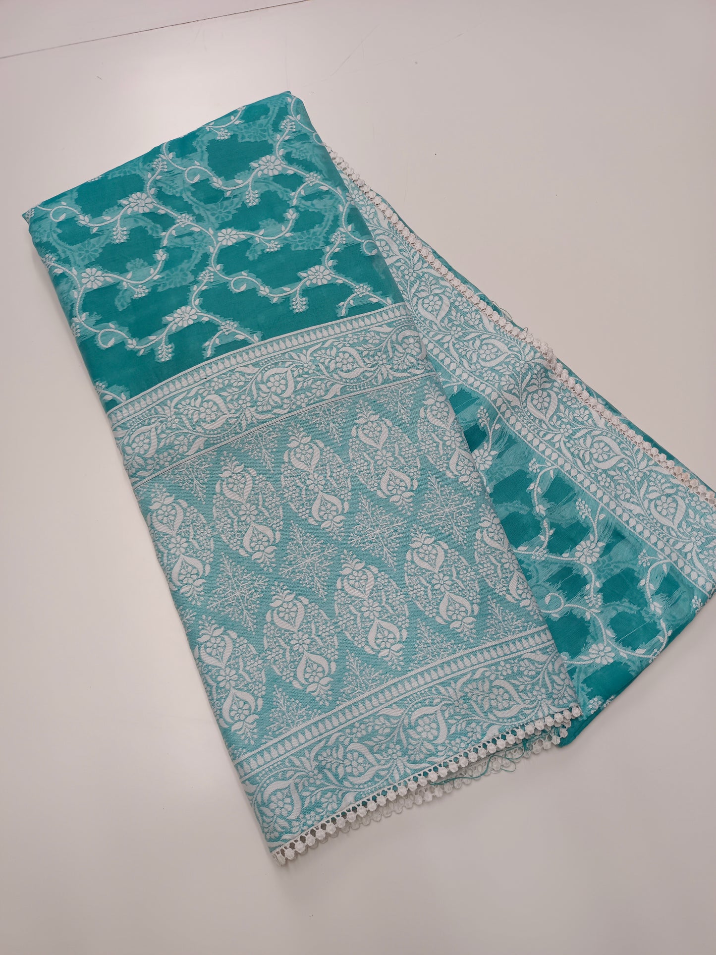 FANCY CHANDERI SILK SAREE