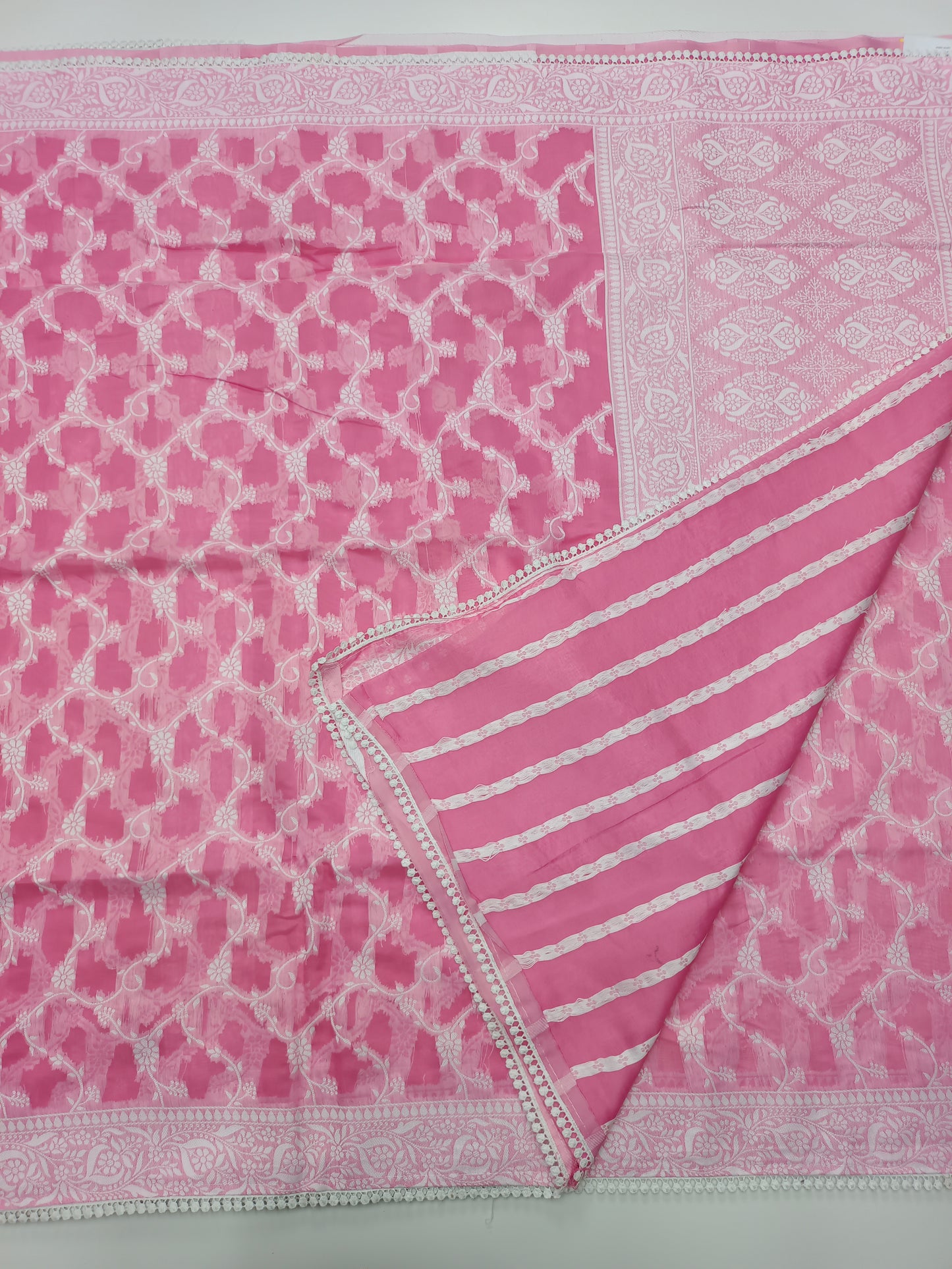 FANCY CHANDERI SILK SAREE