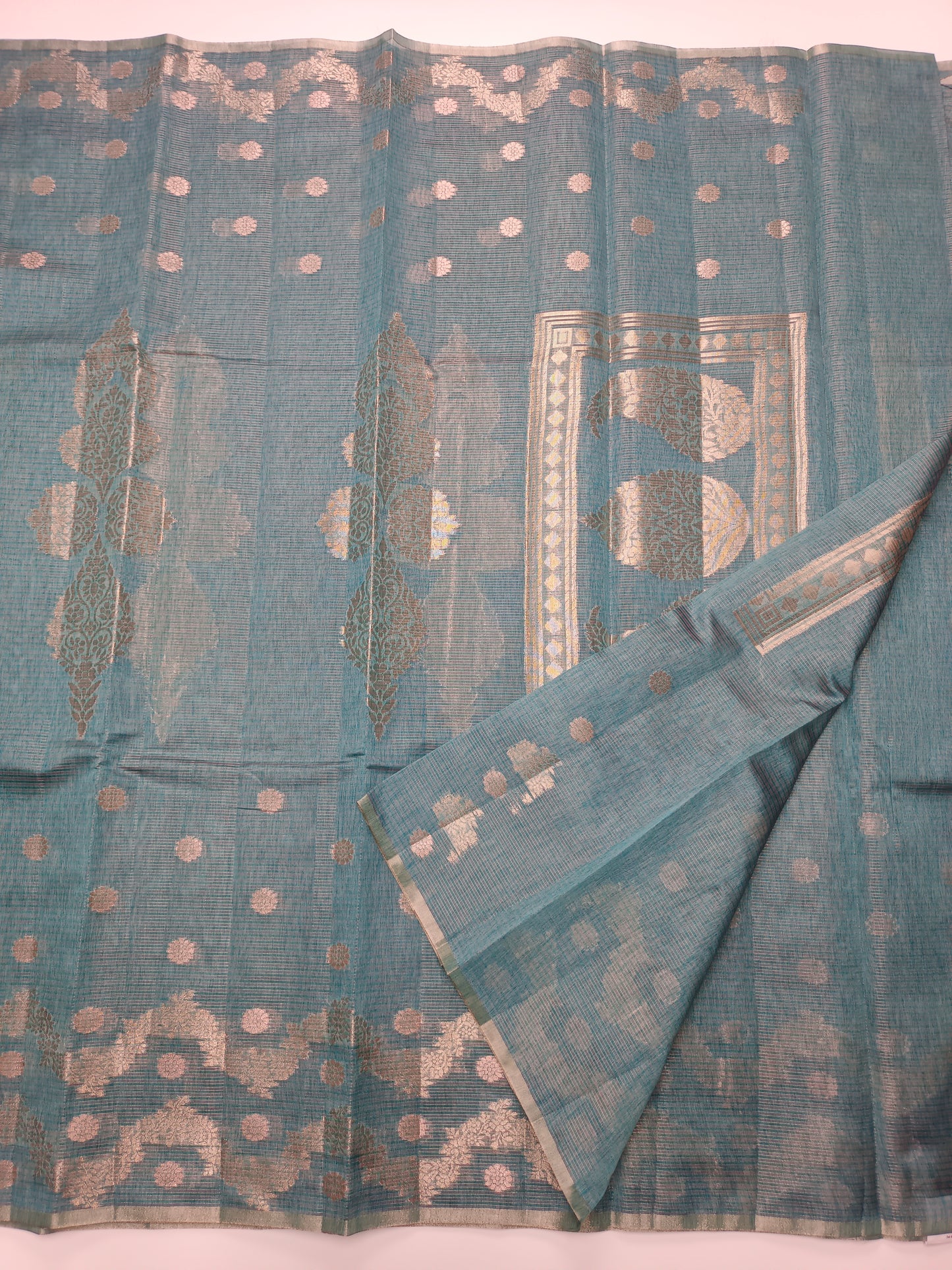 FANCY KORA SILK SAREE