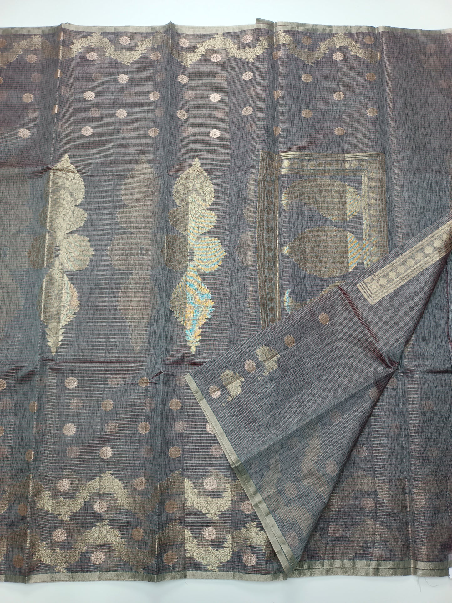 FANCY KORA SILK SAREE