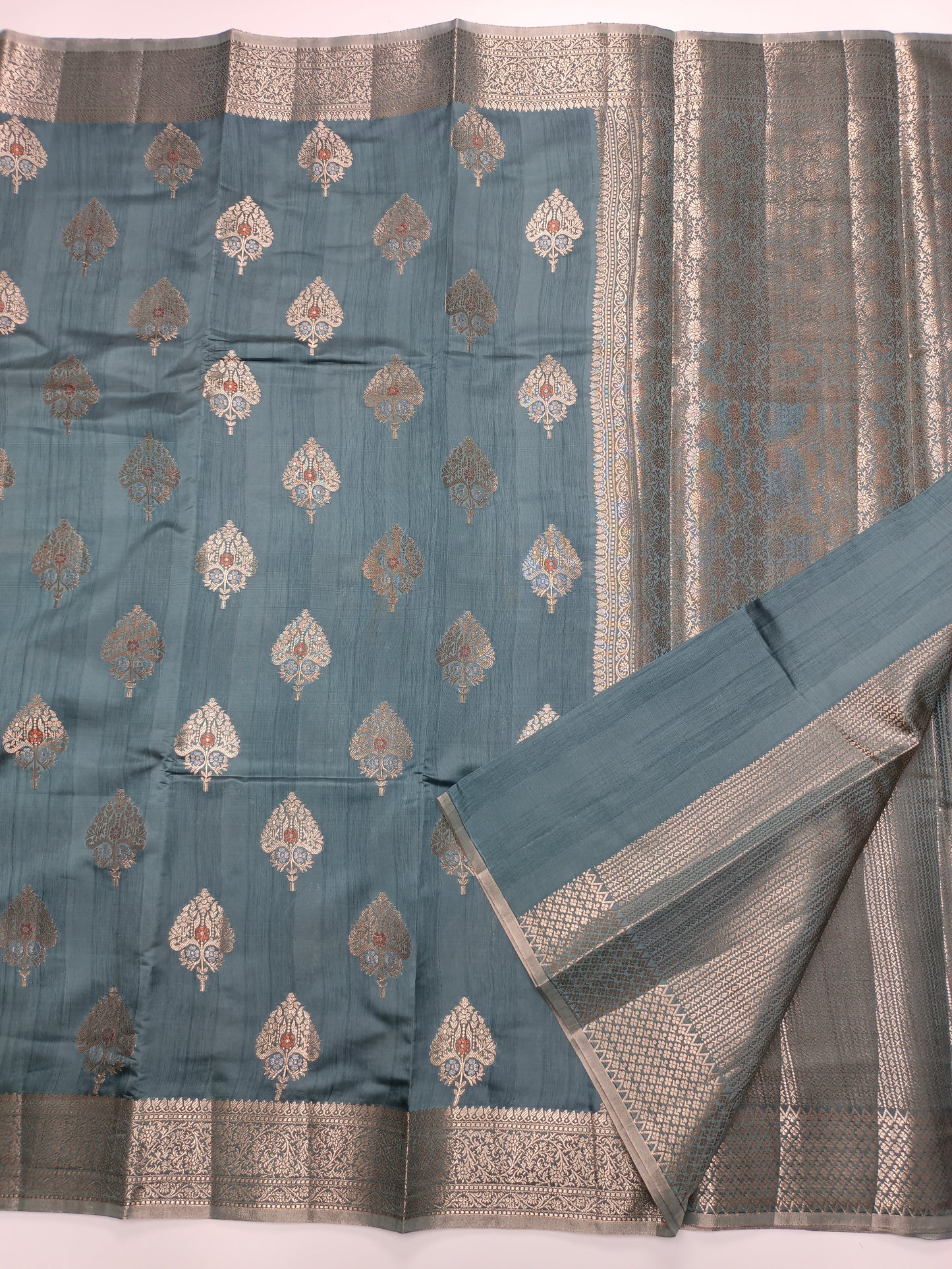FANCY CHANDERI SILK SAREE