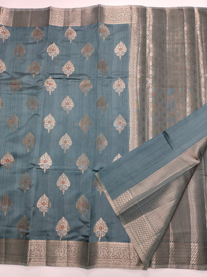 FANCY CHANDERI SILK SAREE