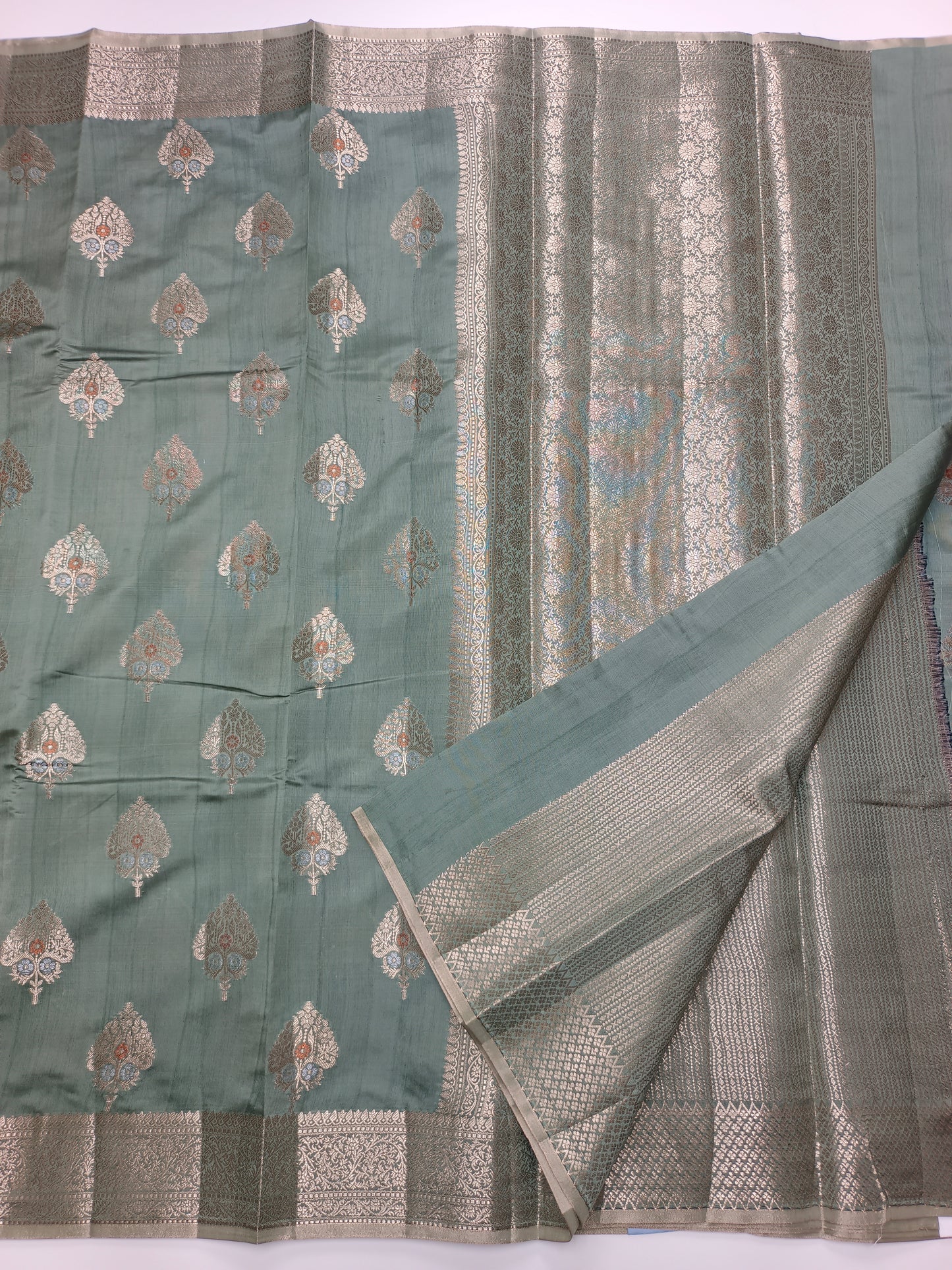 FANCY CHANDERI SILK SAREE