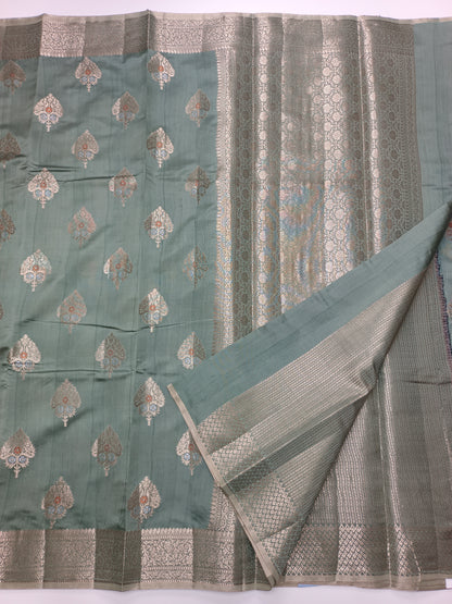FANCY CHANDERI SILK SAREE