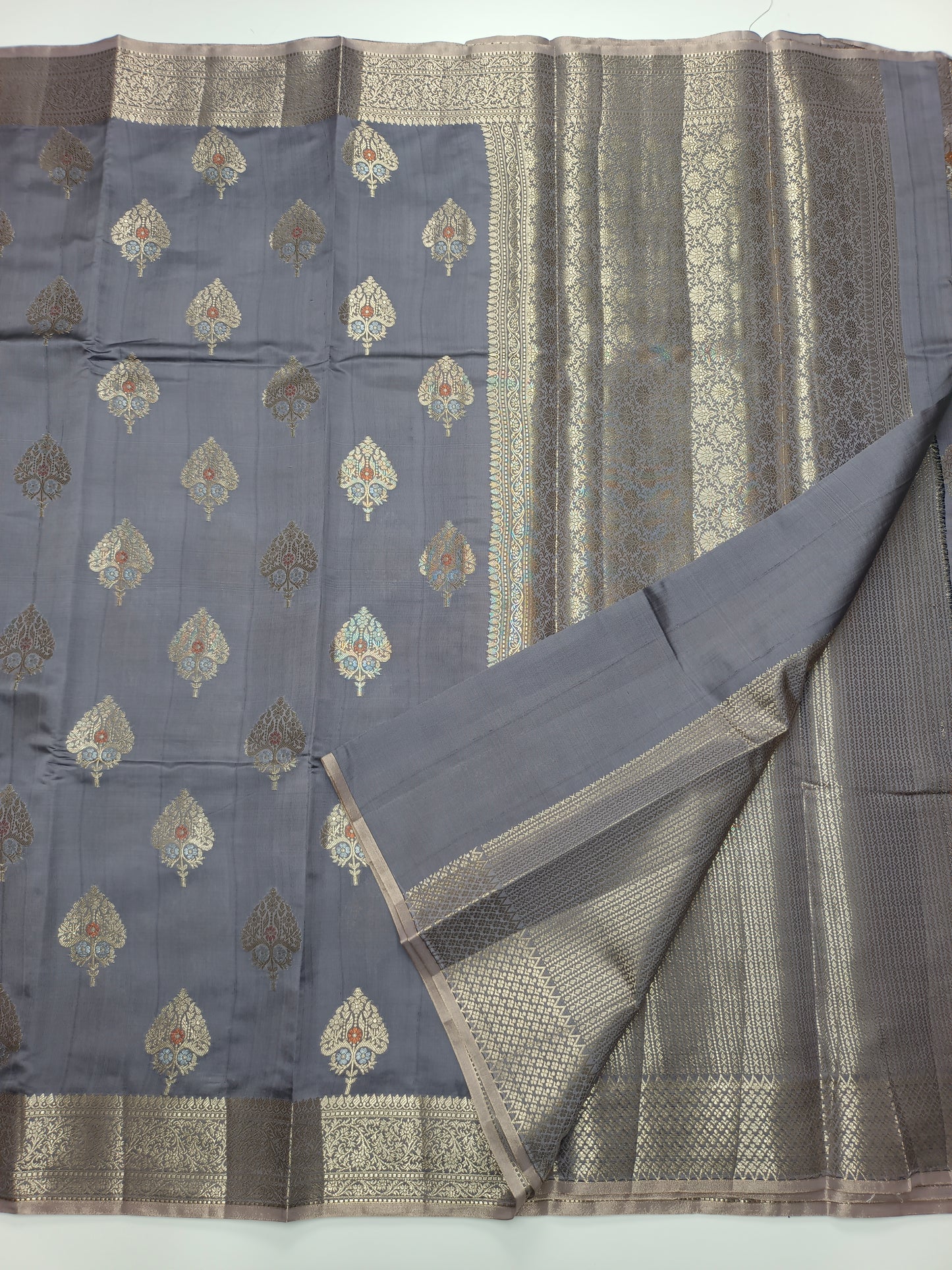 FANCY CHANDERI SILK SAREE