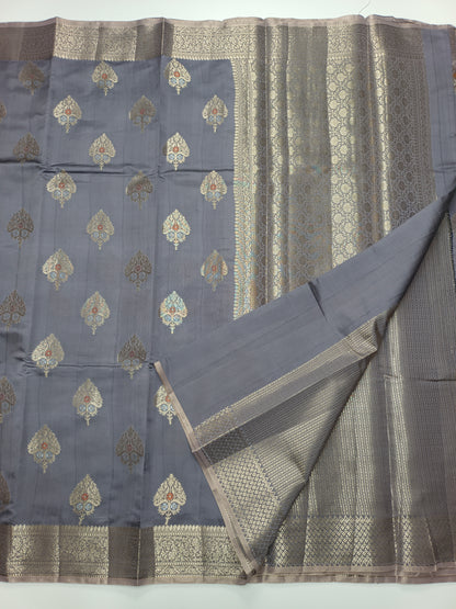 FANCY CHANDERI SILK SAREE