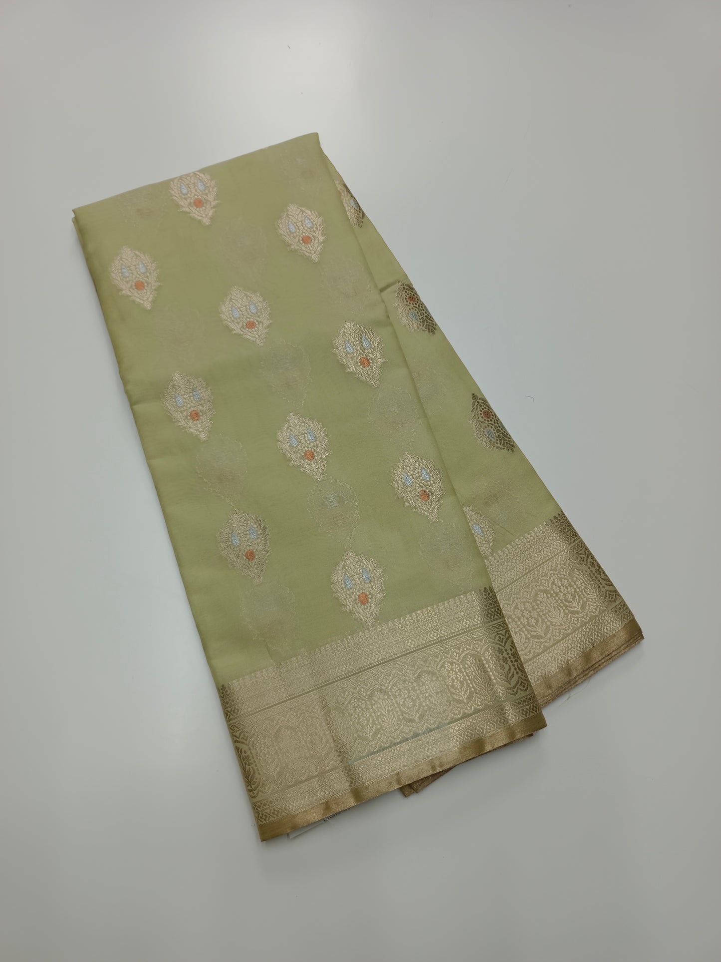 FANCY CHANDERI SILK SAREE