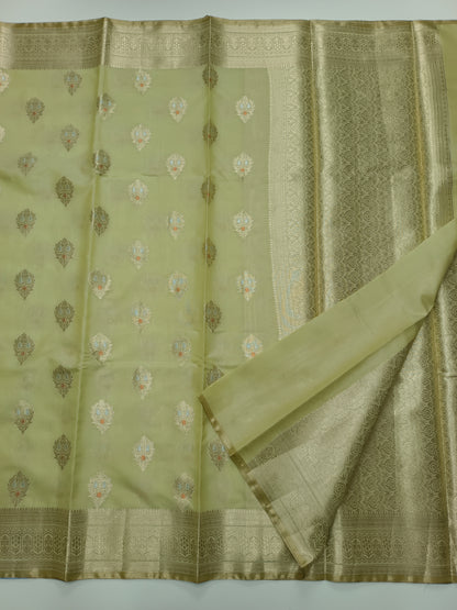 FANCY CHANDERI SILK SAREE