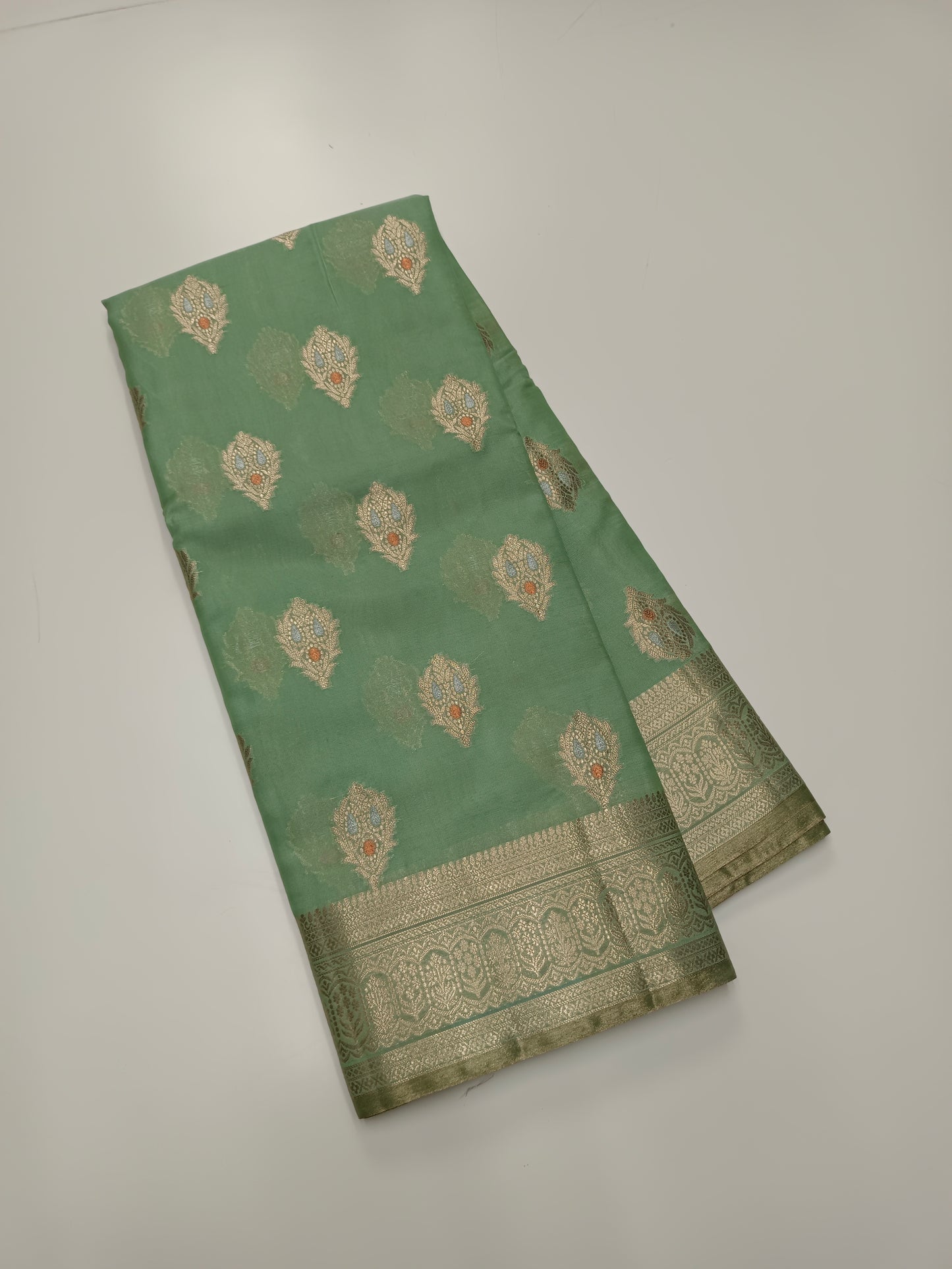 FANCY CHANDERI SILK SAREE