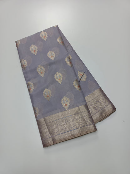 FANCY CHANDERI SILK SAREE