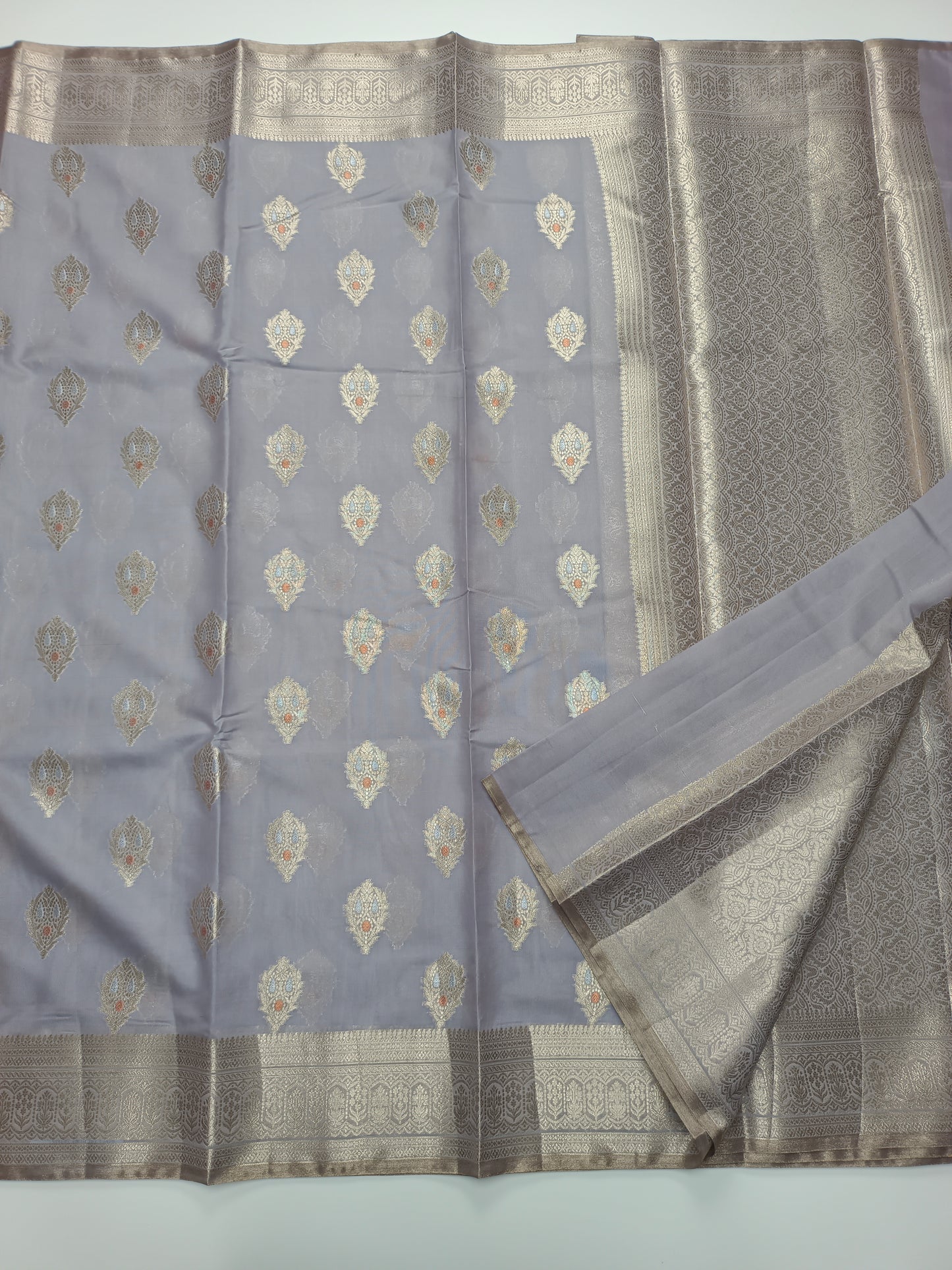 FANCY CHANDERI SILK SAREE
