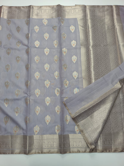 FANCY CHANDERI SILK SAREE