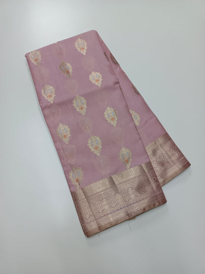 FANCY CHANDERI SILK SAREE